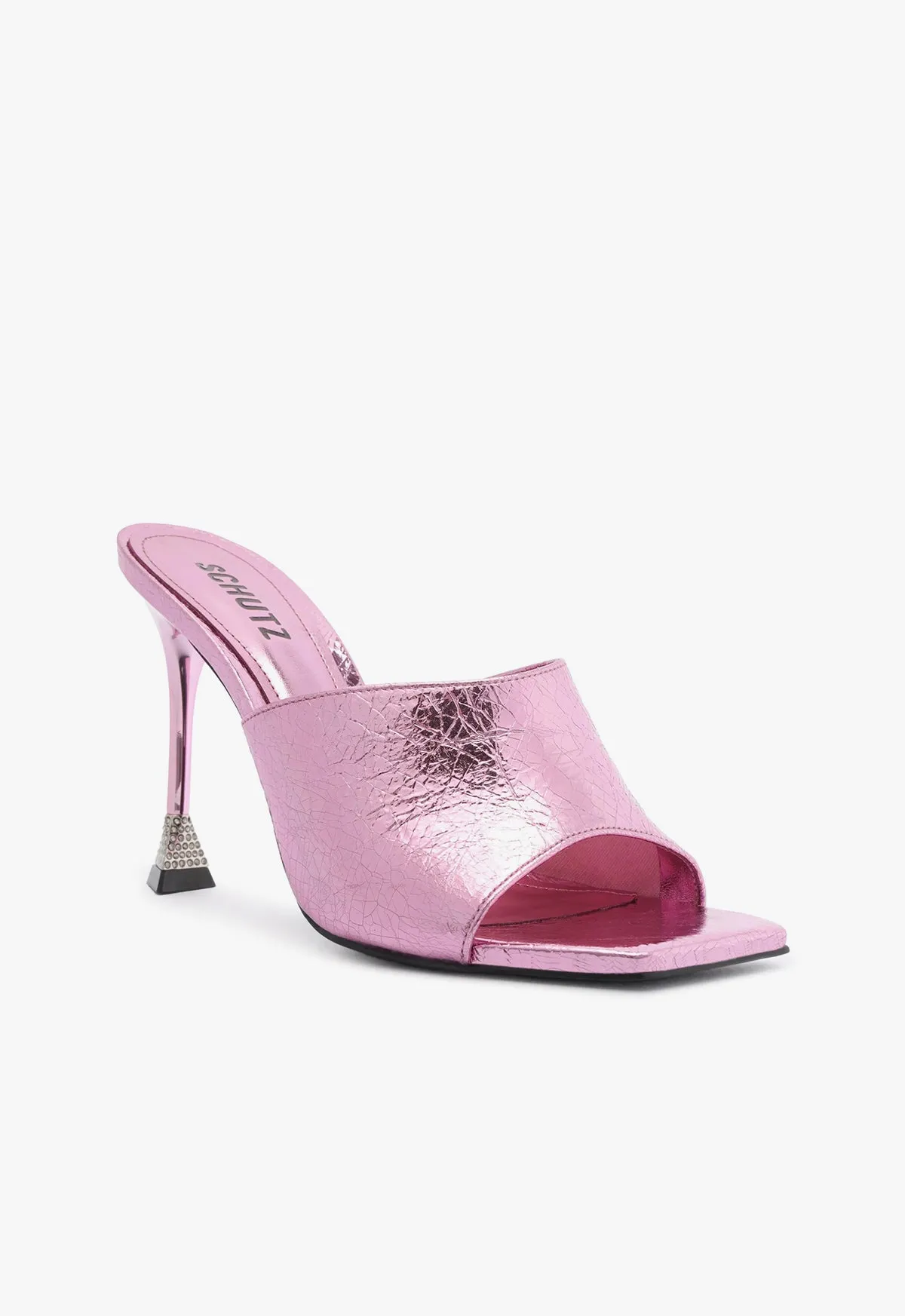 Nattie Metallic Leather Sandal