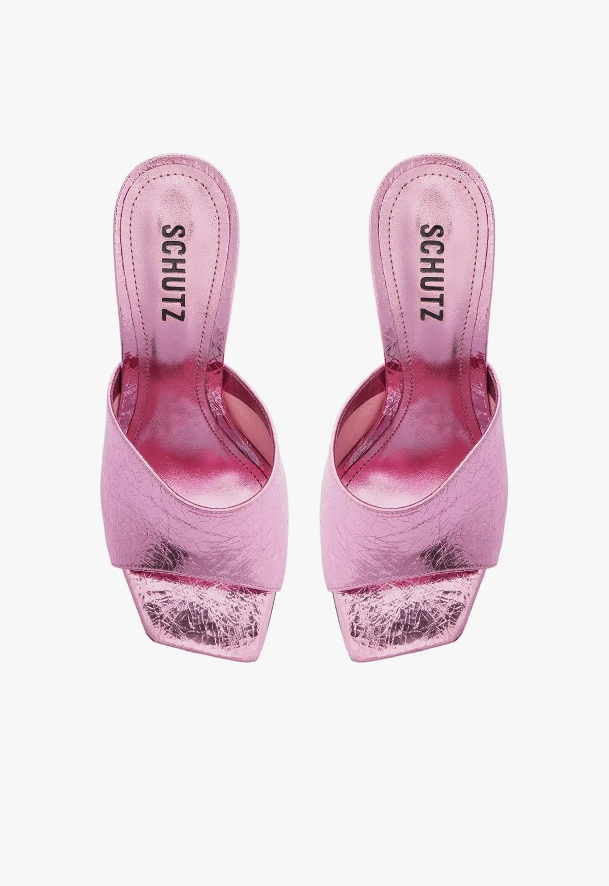 Nattie Metallic Leather Sandal