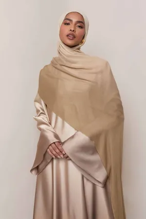 Ombre Modal Hijab - Cocoa Creme