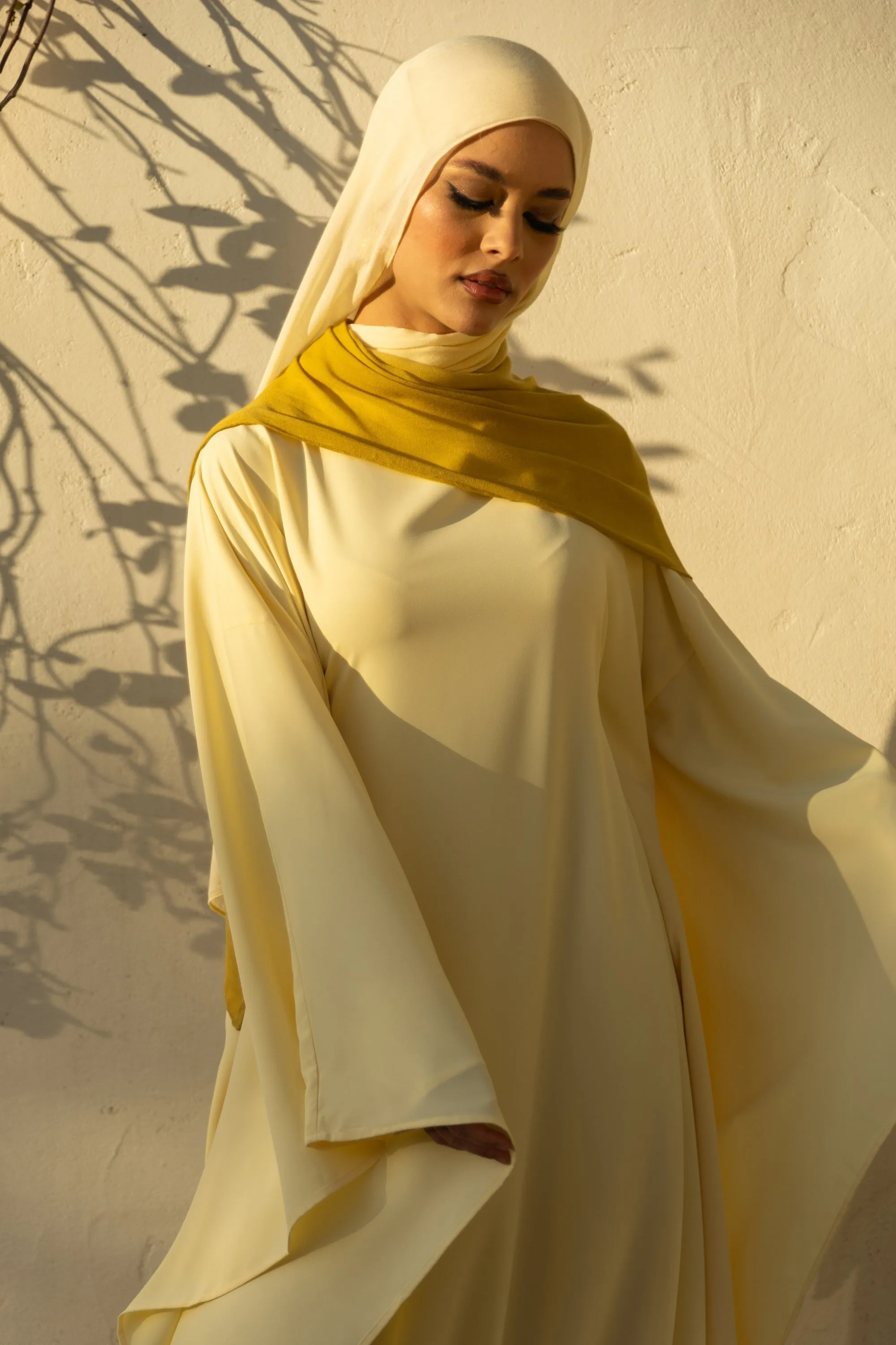 Ombre Modal Hijab - Limon
