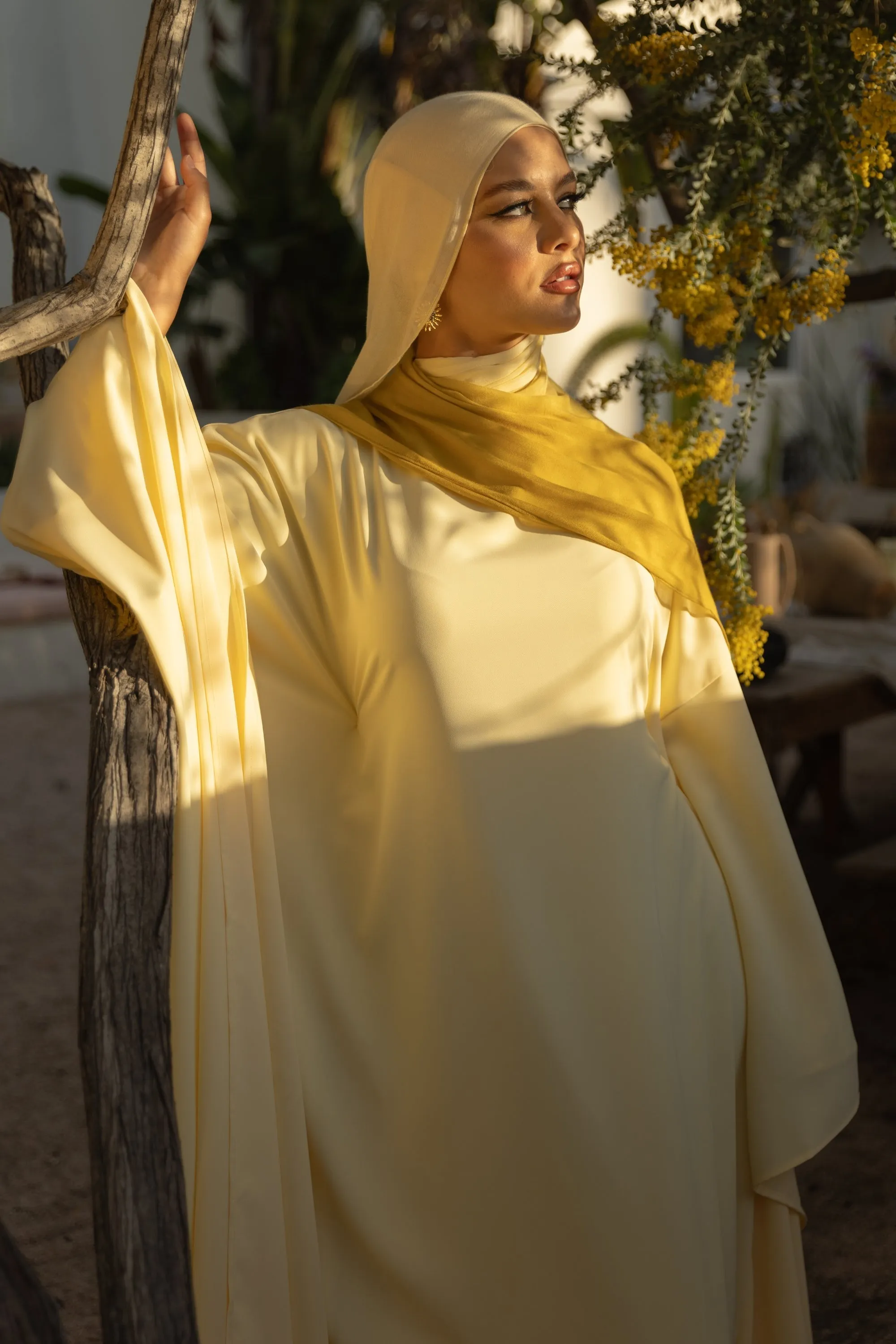 Ombre Modal Hijab - Limon