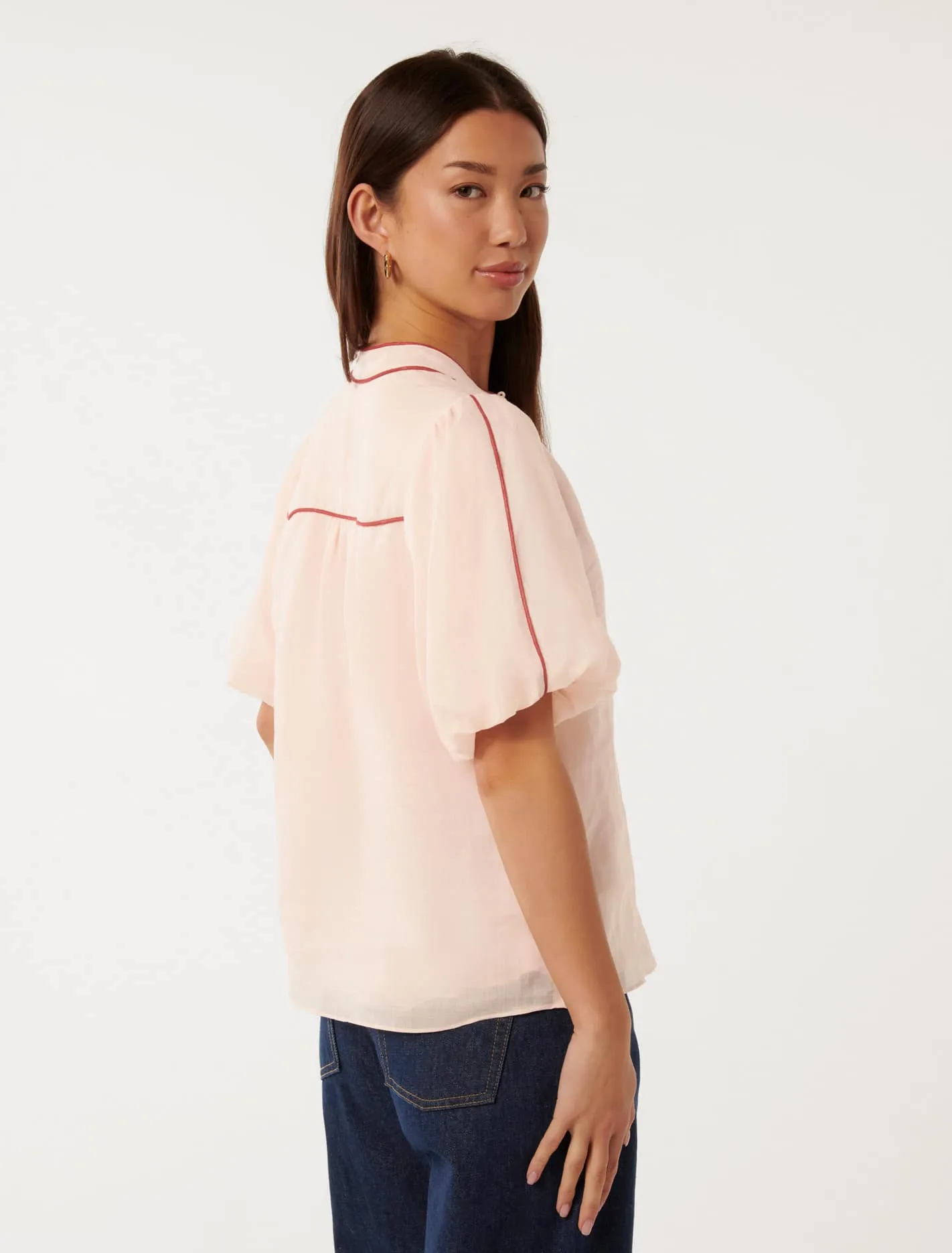 Perry Piping Blouse
