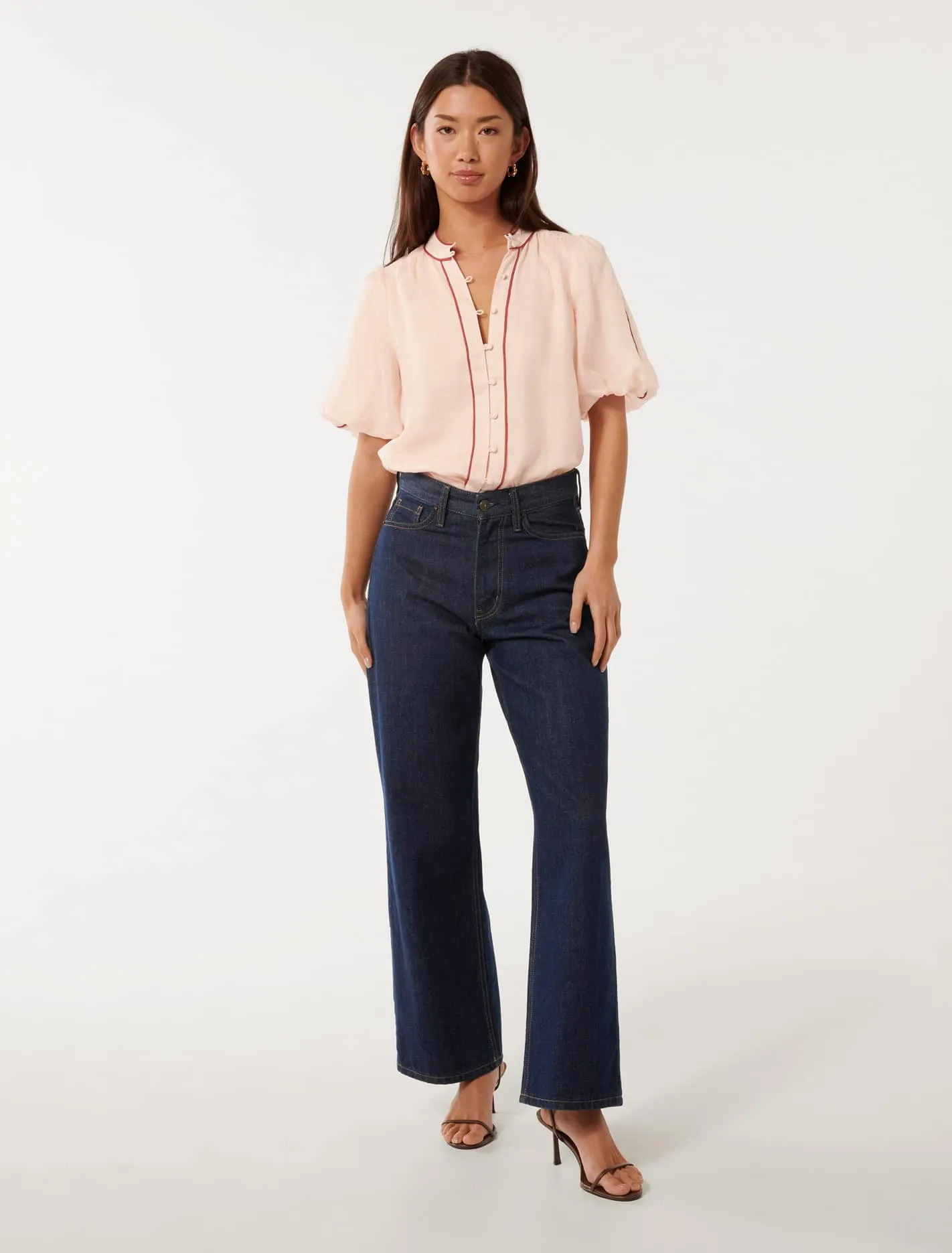 Perry Piping Blouse
