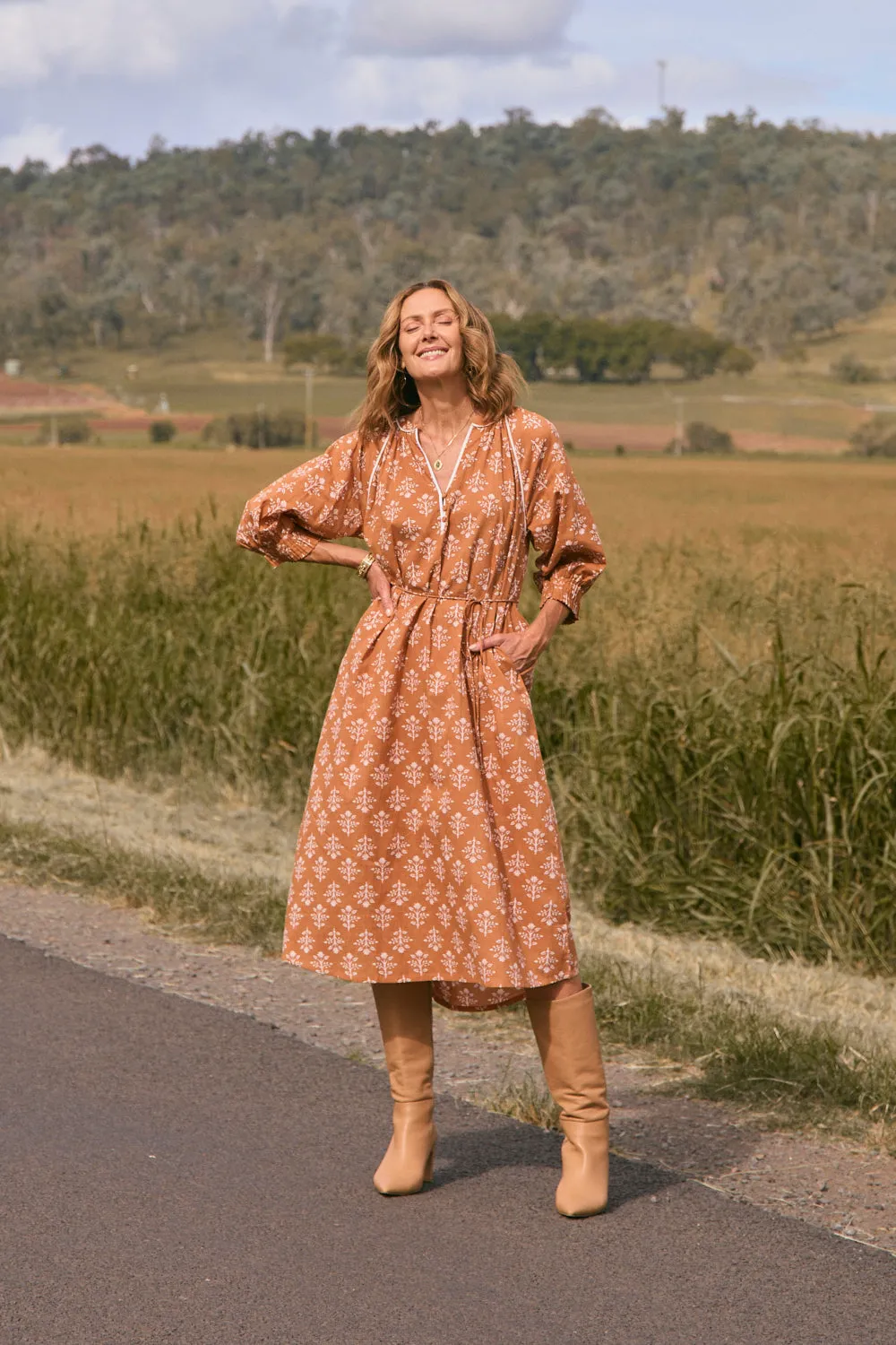 Robin Tunic Dress in Millefiori