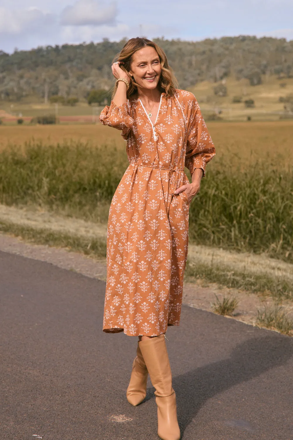 Robin Tunic Dress in Millefiori