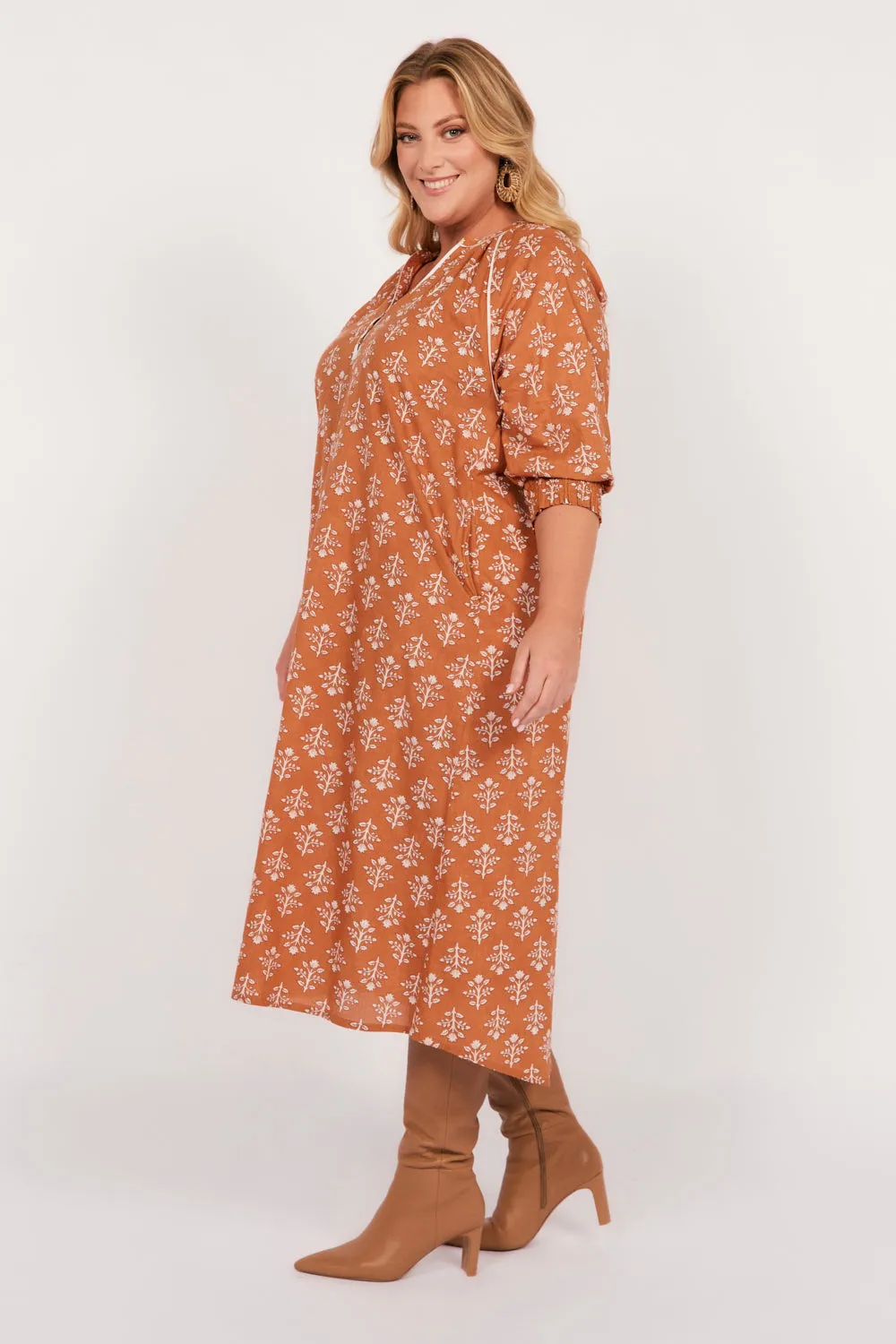 Robin Tunic Dress in Millefiori