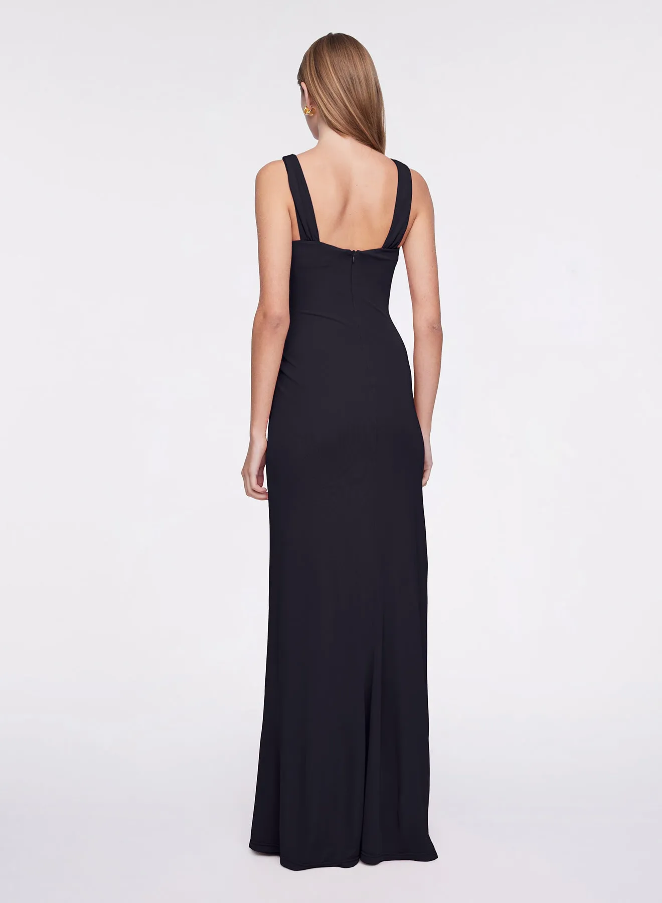 SAMARA DRESS (BLACK VISCOSE)