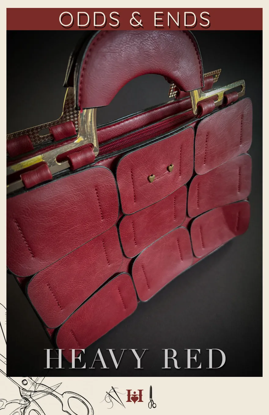 Sample - Gothic Mod Panel Handbag