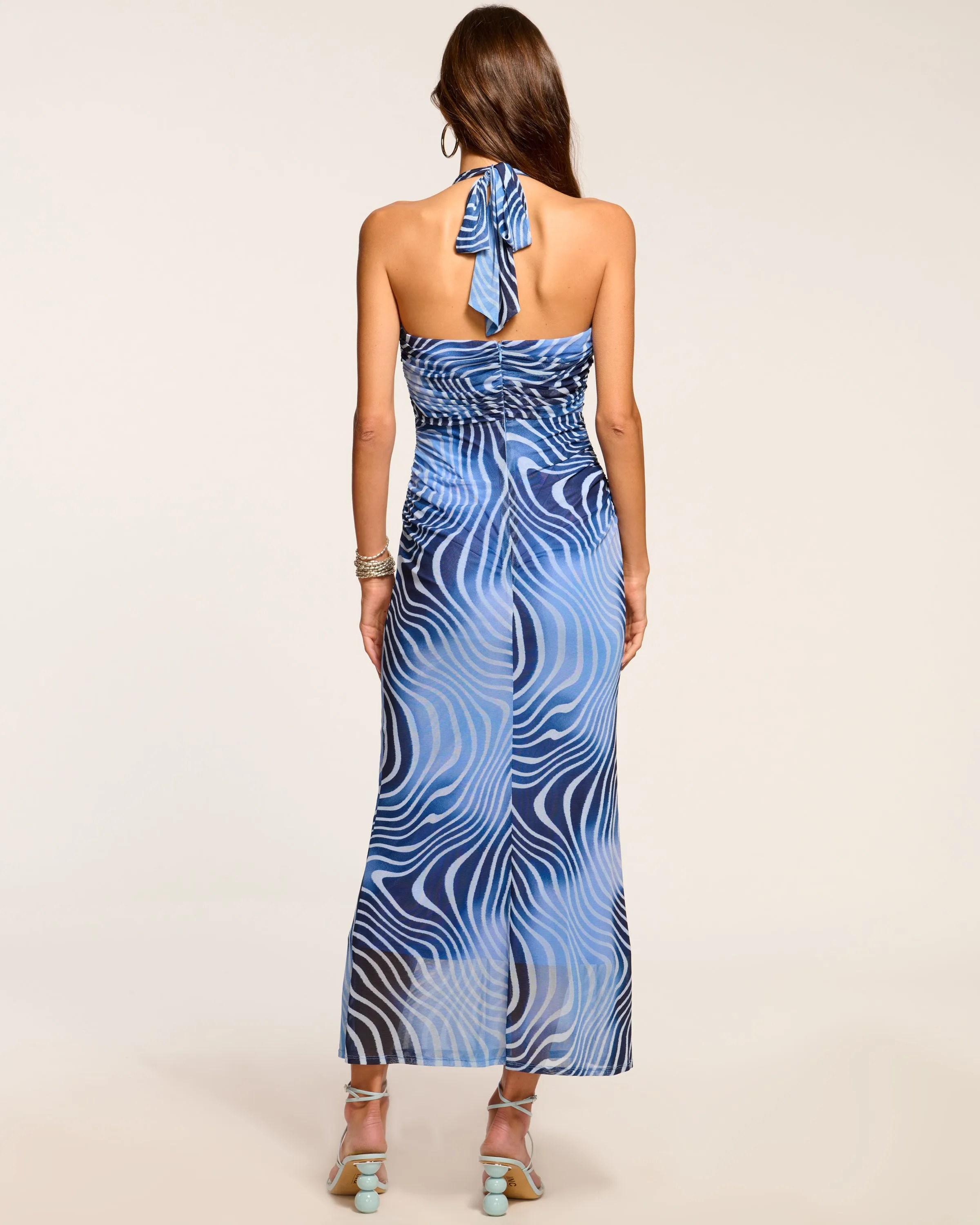 Sandie Halter Midi Dress