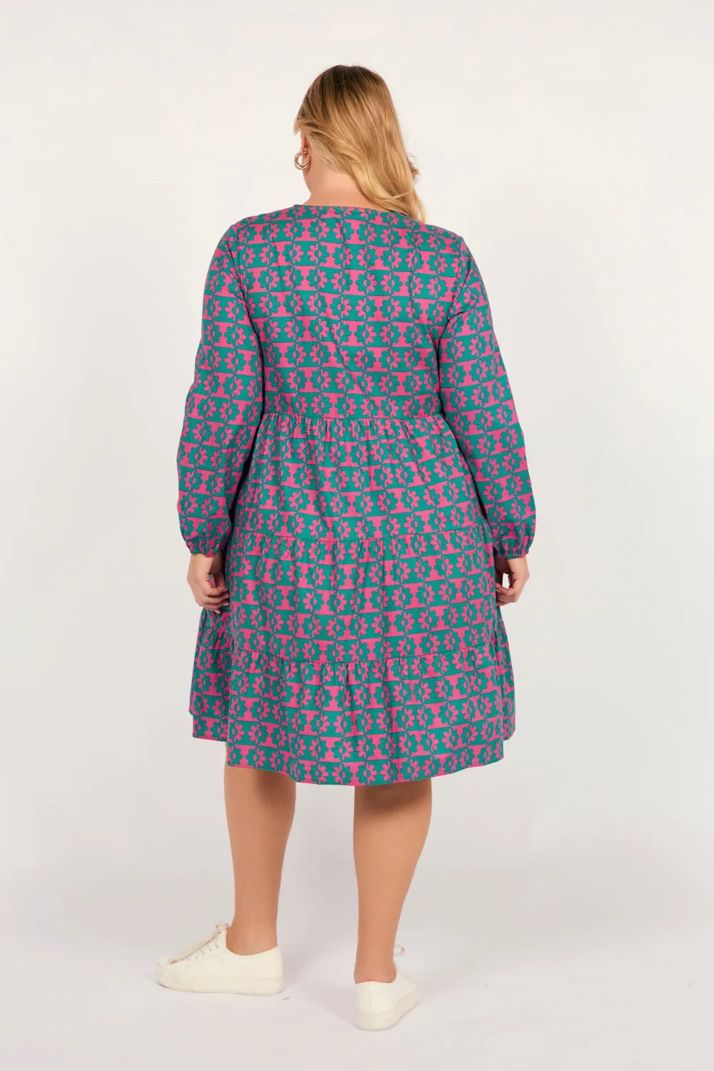 Scout Long Sleeve Dress in Vacation