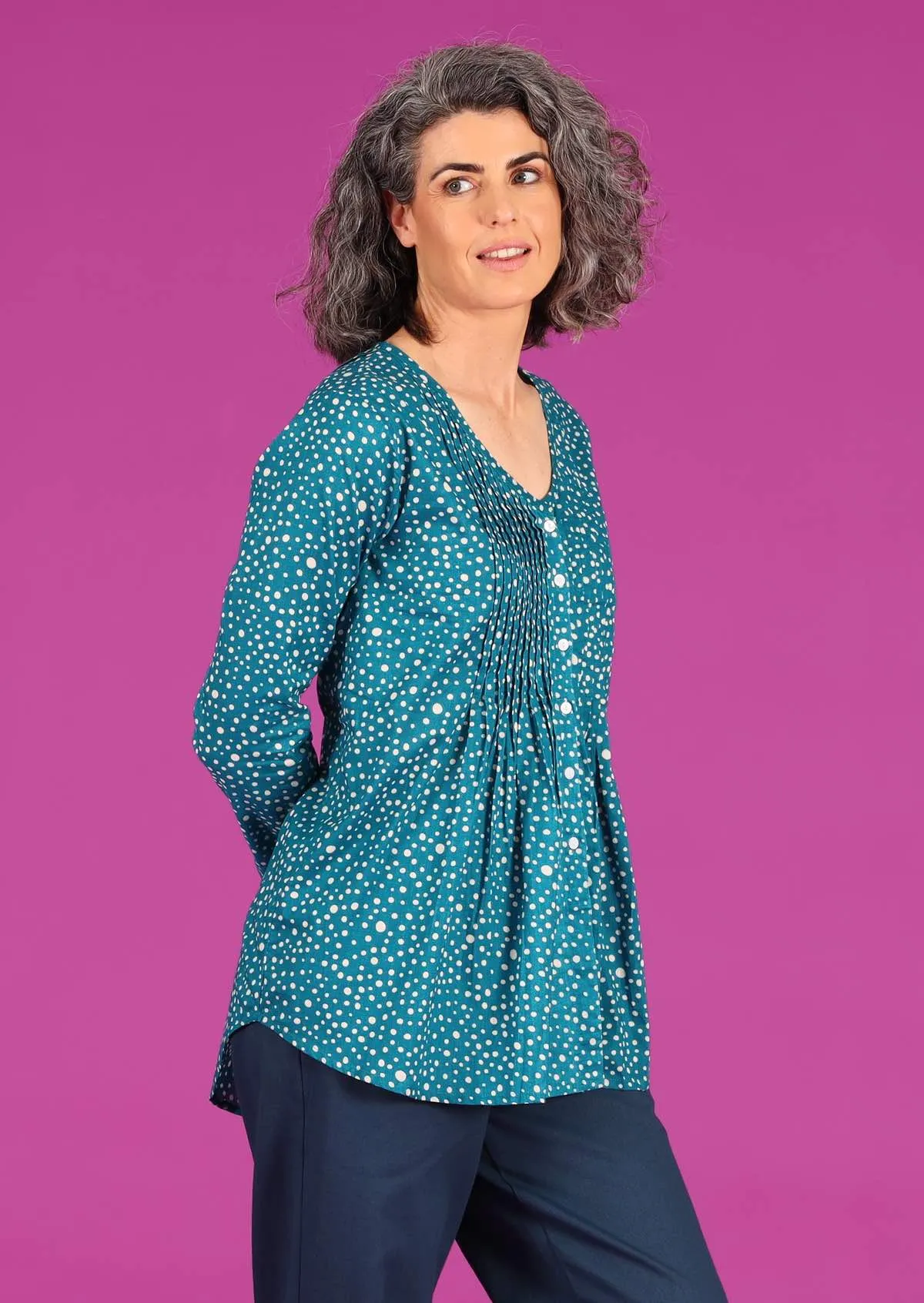 Seconds Leia Top Going Dotty