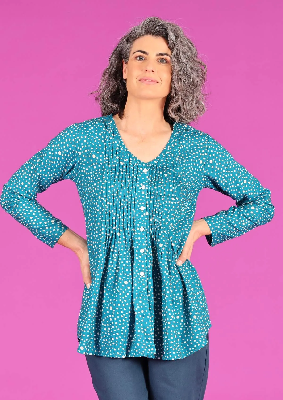 Seconds Leia Top Going Dotty