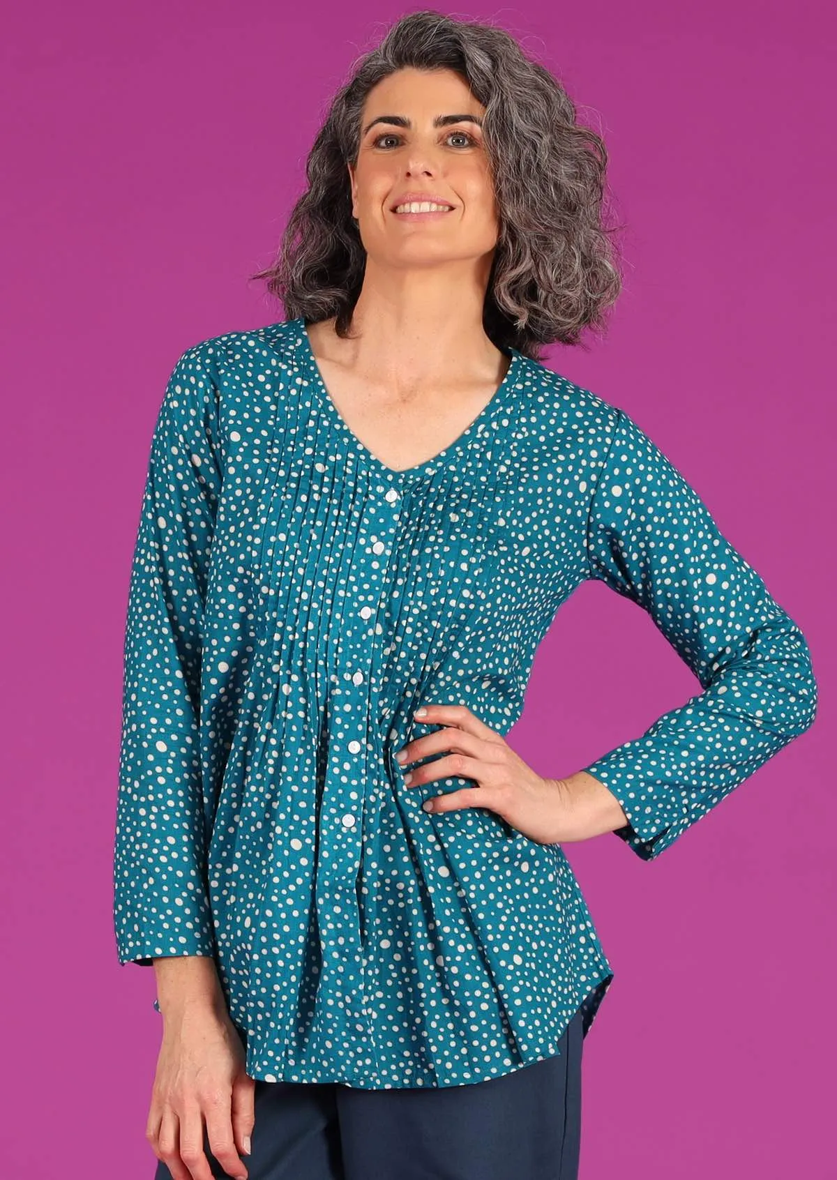 Seconds Leia Top Going Dotty