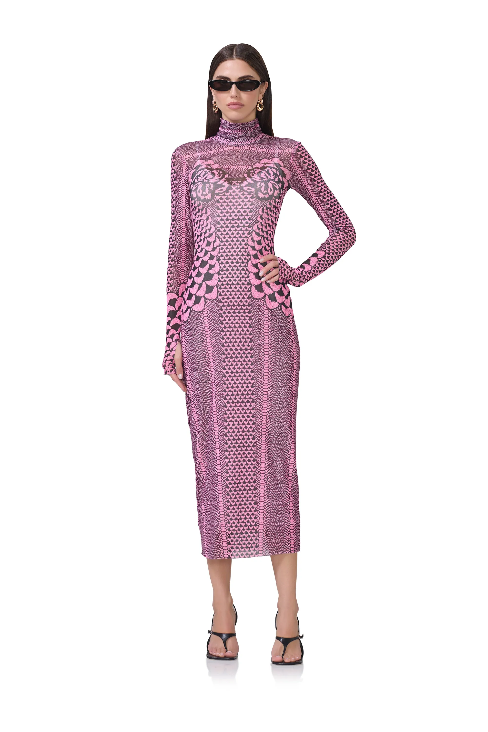 Shailene Dress - Pink Petal