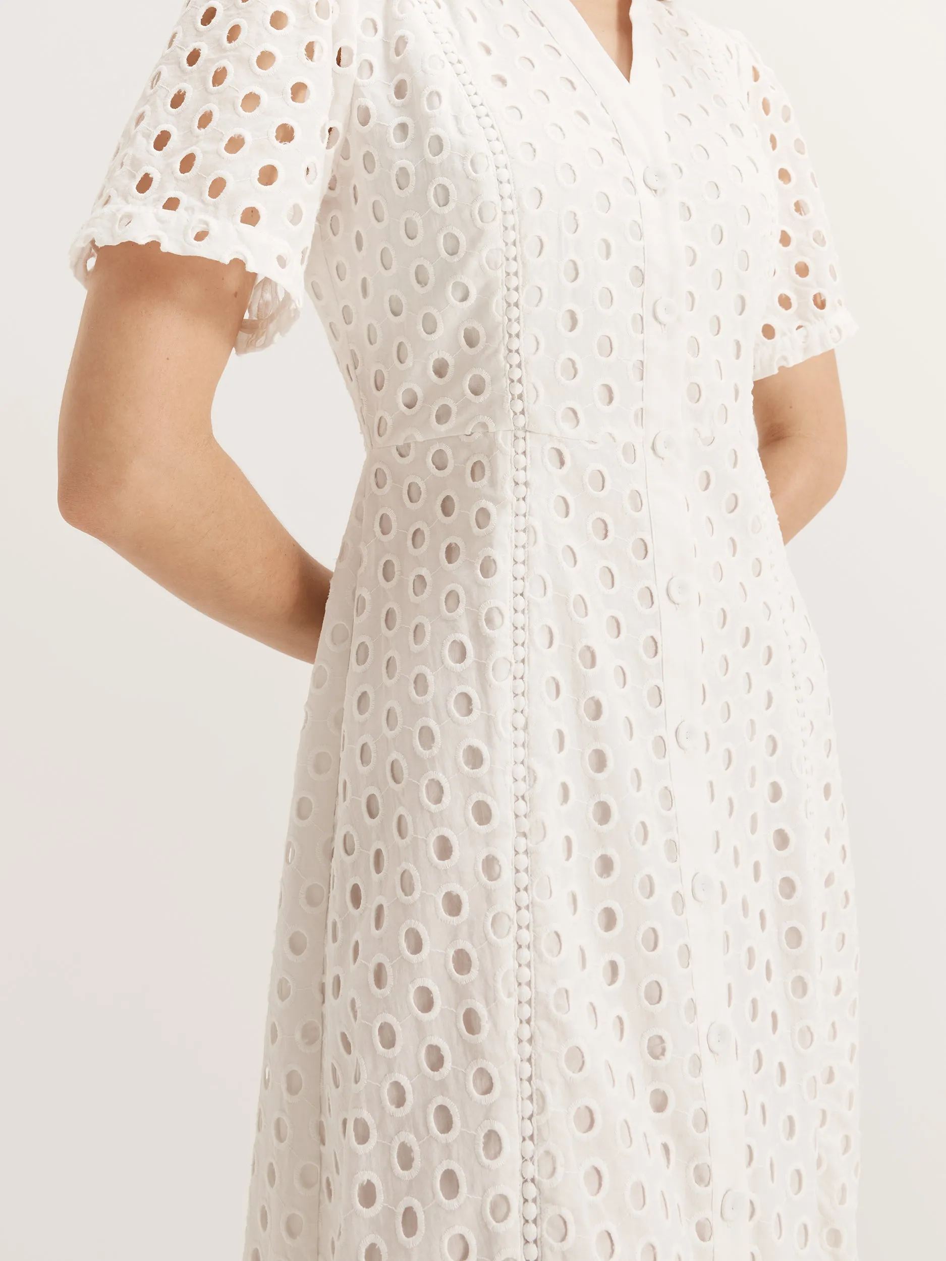 Solar Broderie Dress