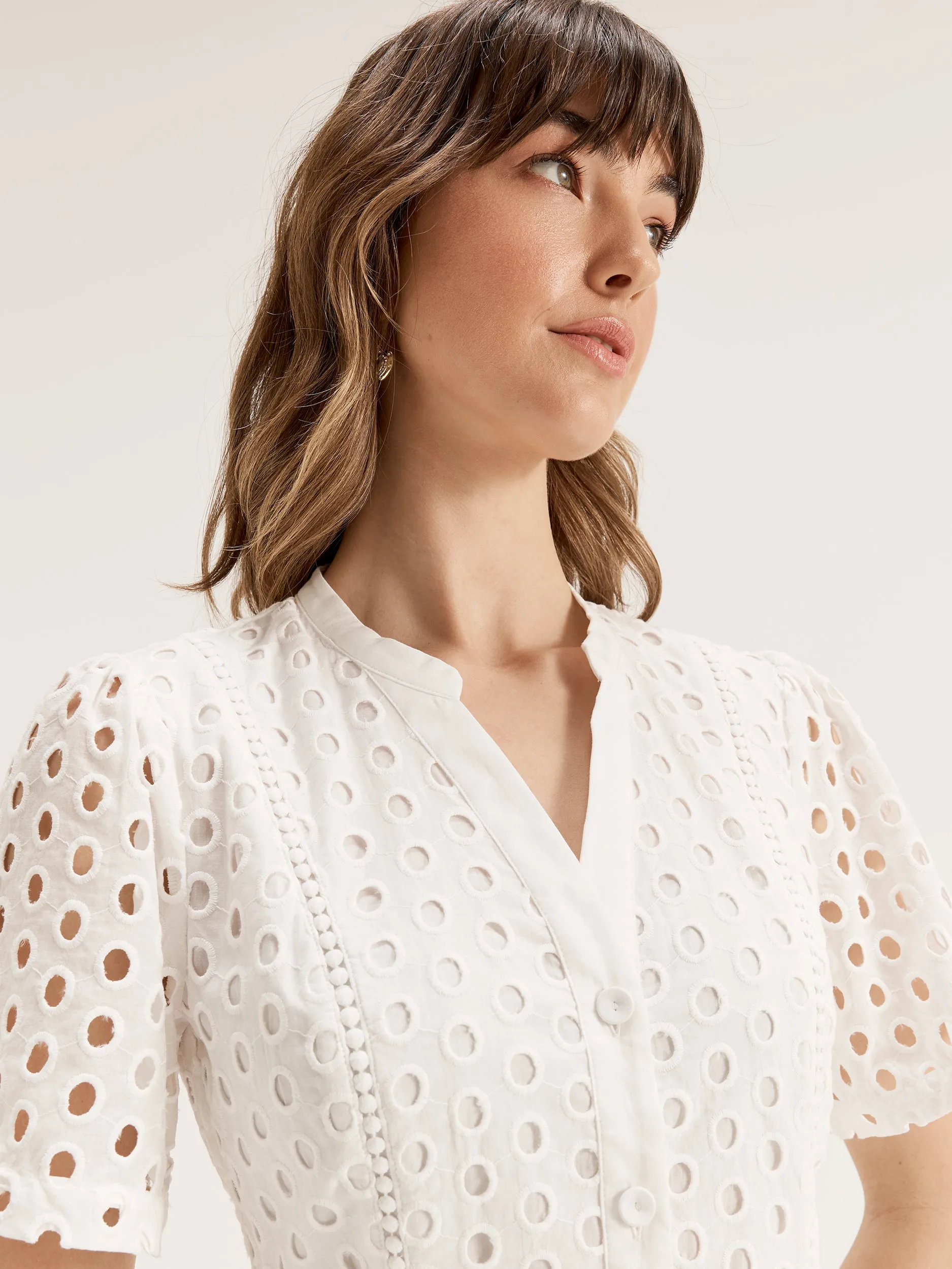 Solar Broderie Dress
