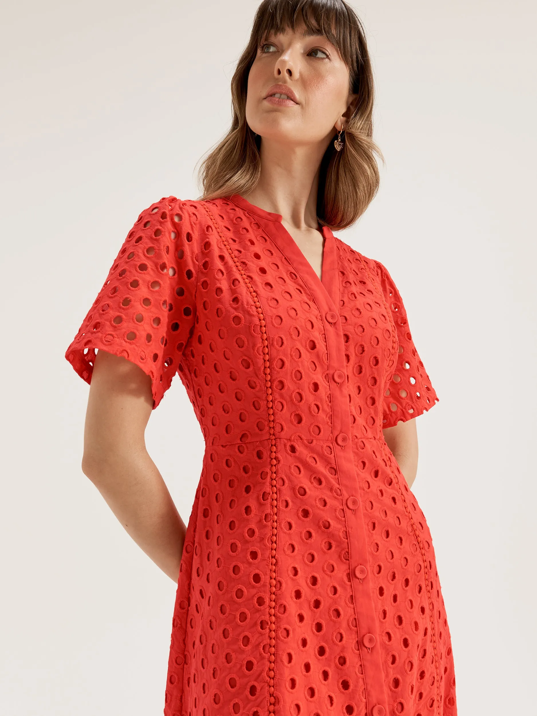 Solar Broderie Dress