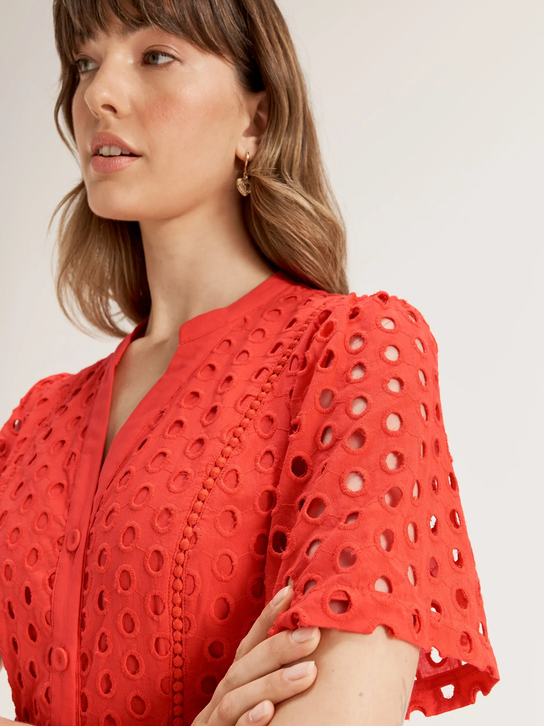 Solar Broderie Dress