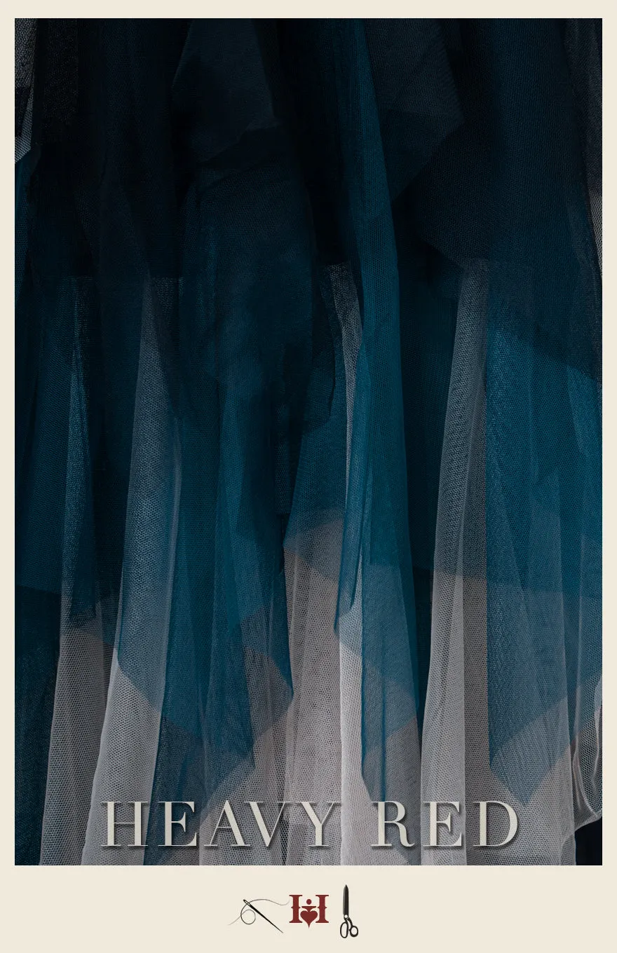 Swoon of Fall Netting Skirt