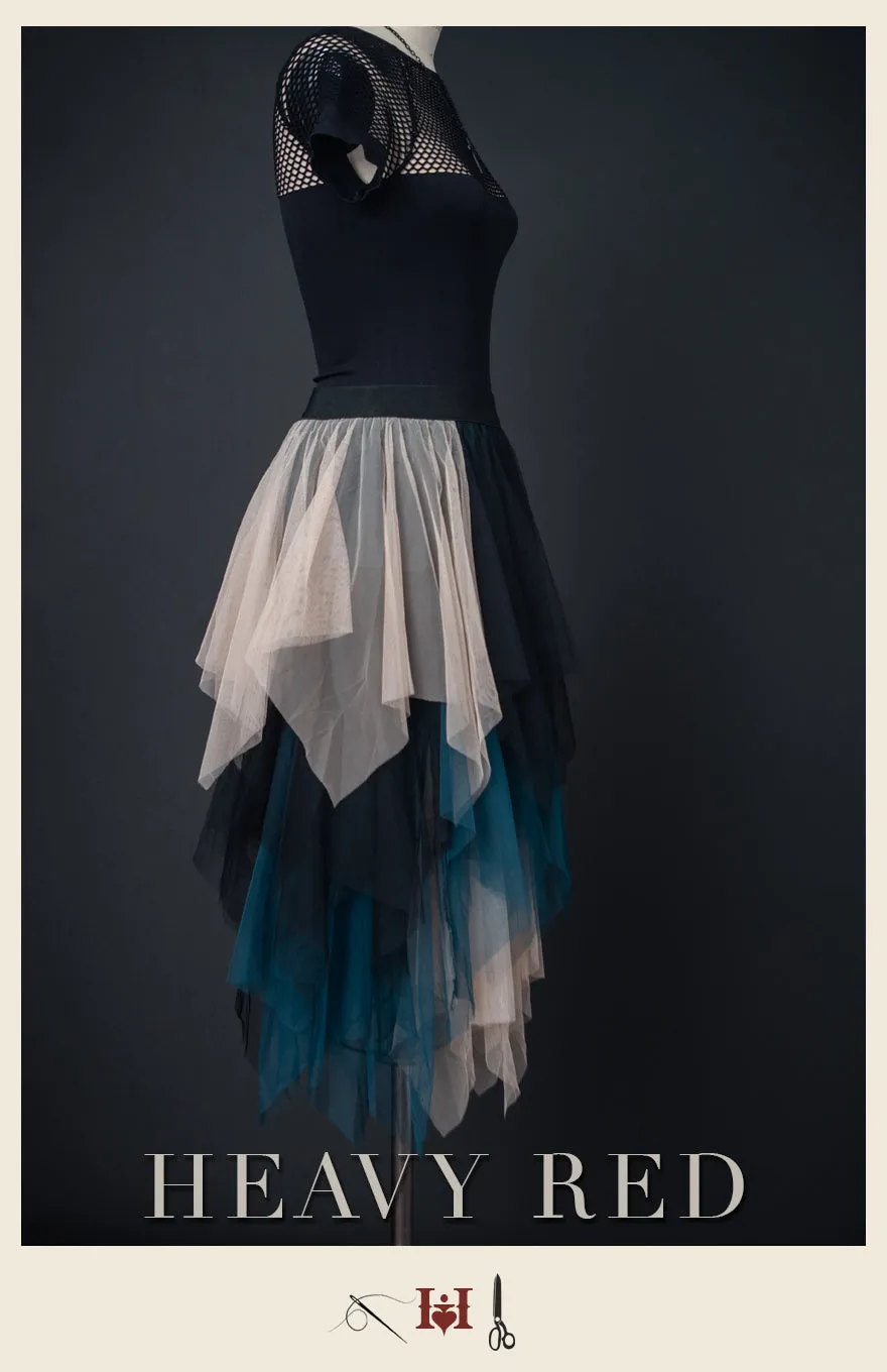 Swoon of Fall Netting Skirt