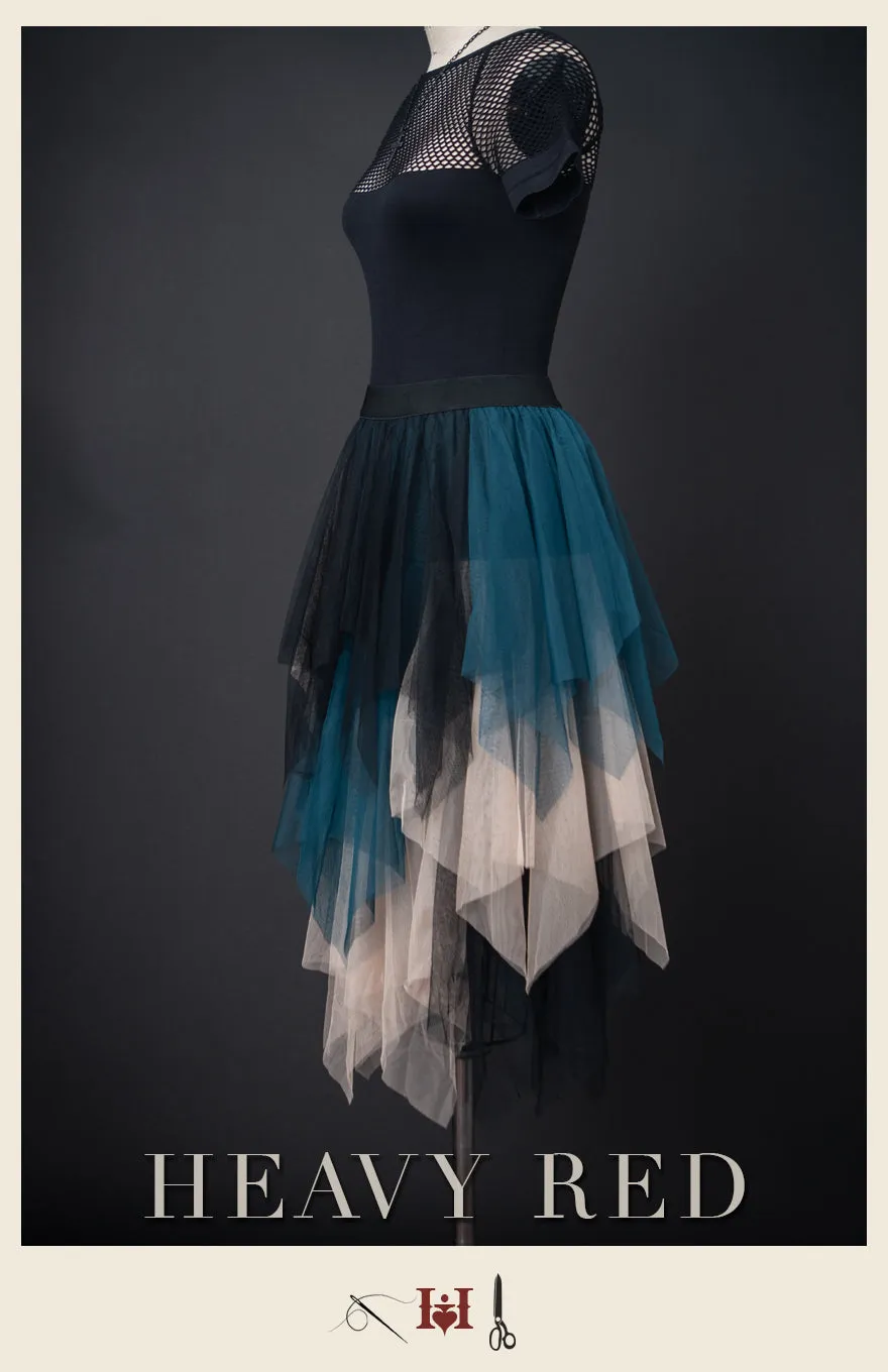 Swoon of Fall Netting Skirt
