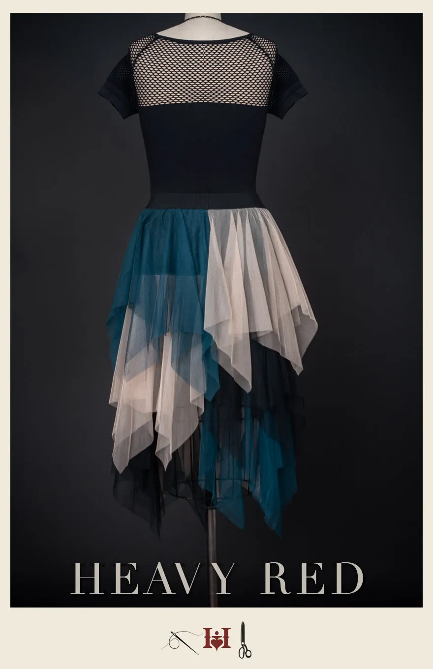 Swoon of Fall Netting Skirt