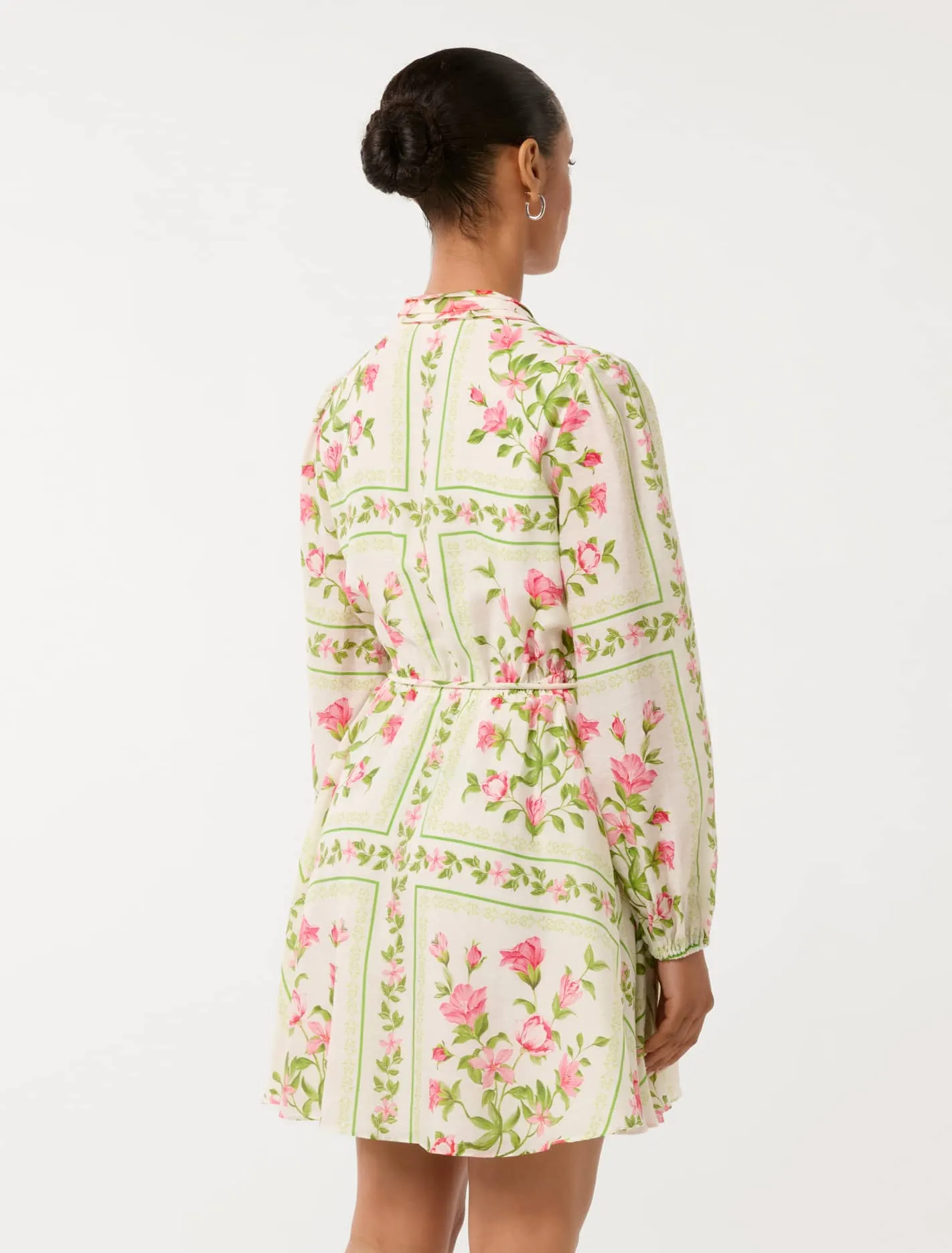 Tamila Petite Printed Mini Dress