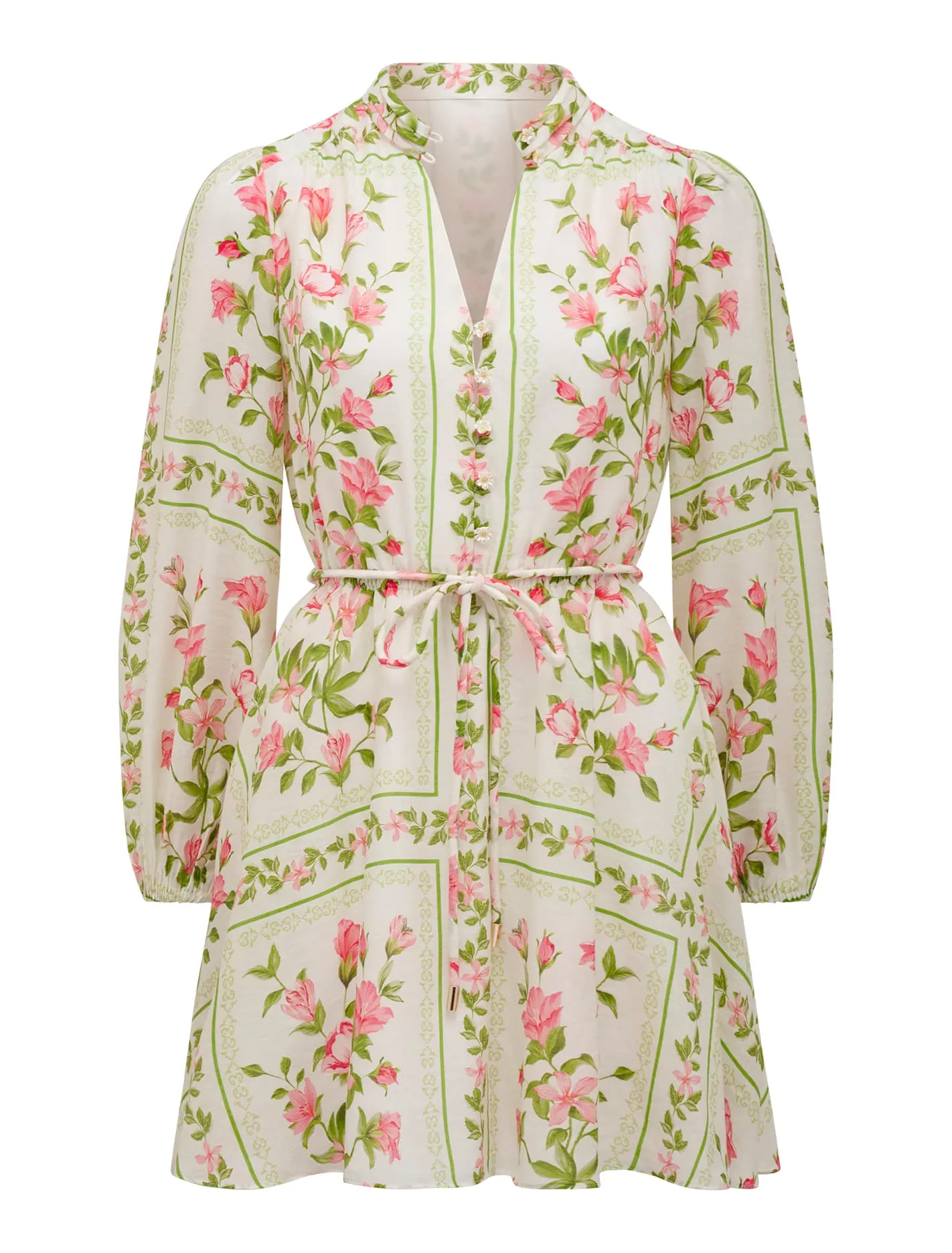 Tamila Petite Printed Mini Dress