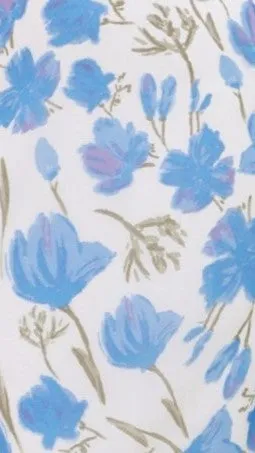 Taylor Mini Dress - Blue Bell Floral