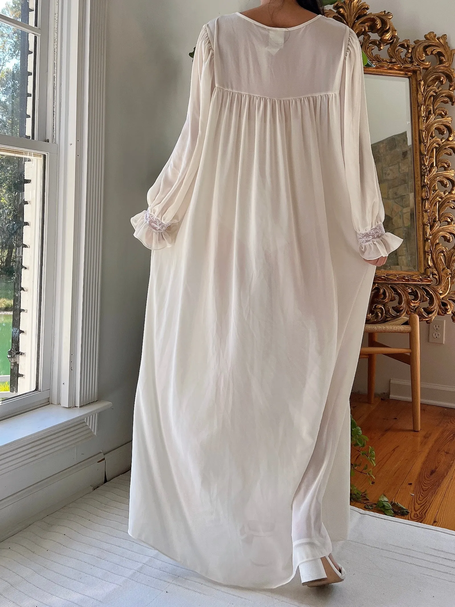 Vintage Chiffon Robe - S-M