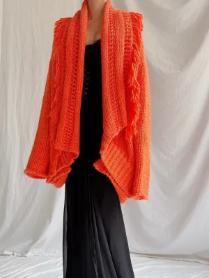 Vintage Ernestina Cerrini Italy Knit Duster - OSFM