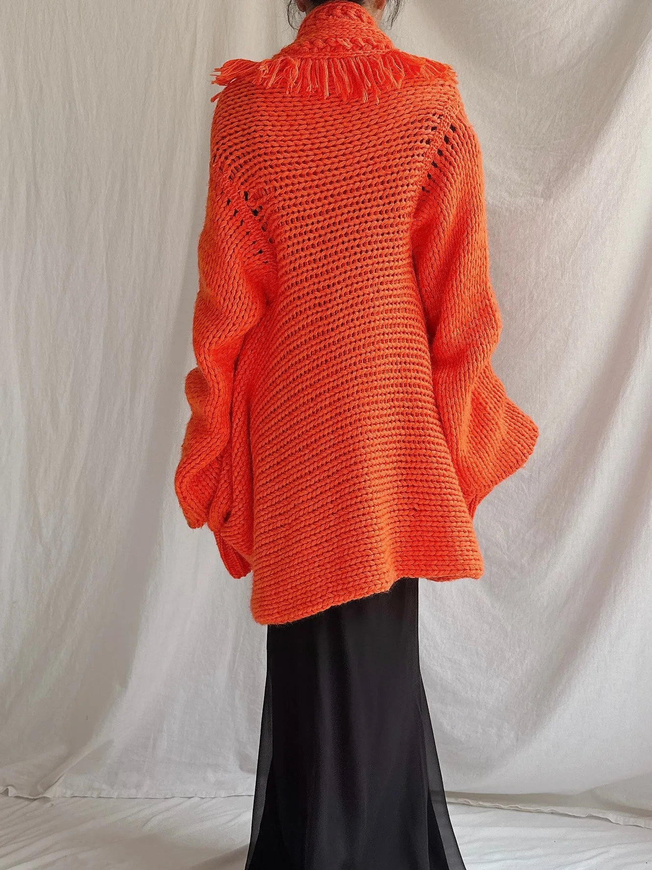 Vintage Ernestina Cerrini Italy Knit Duster - OSFM