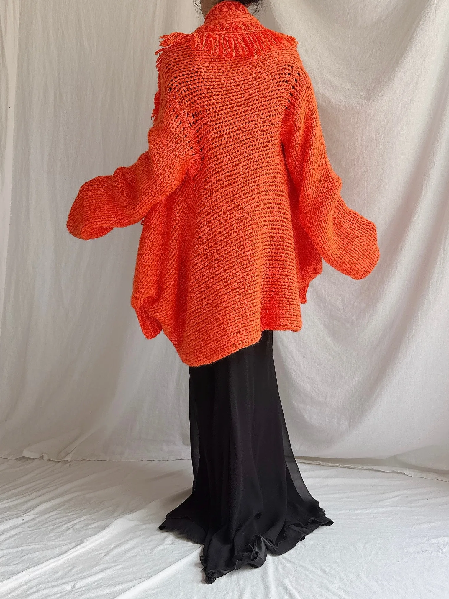 Vintage Ernestina Cerrini Italy Knit Duster - OSFM