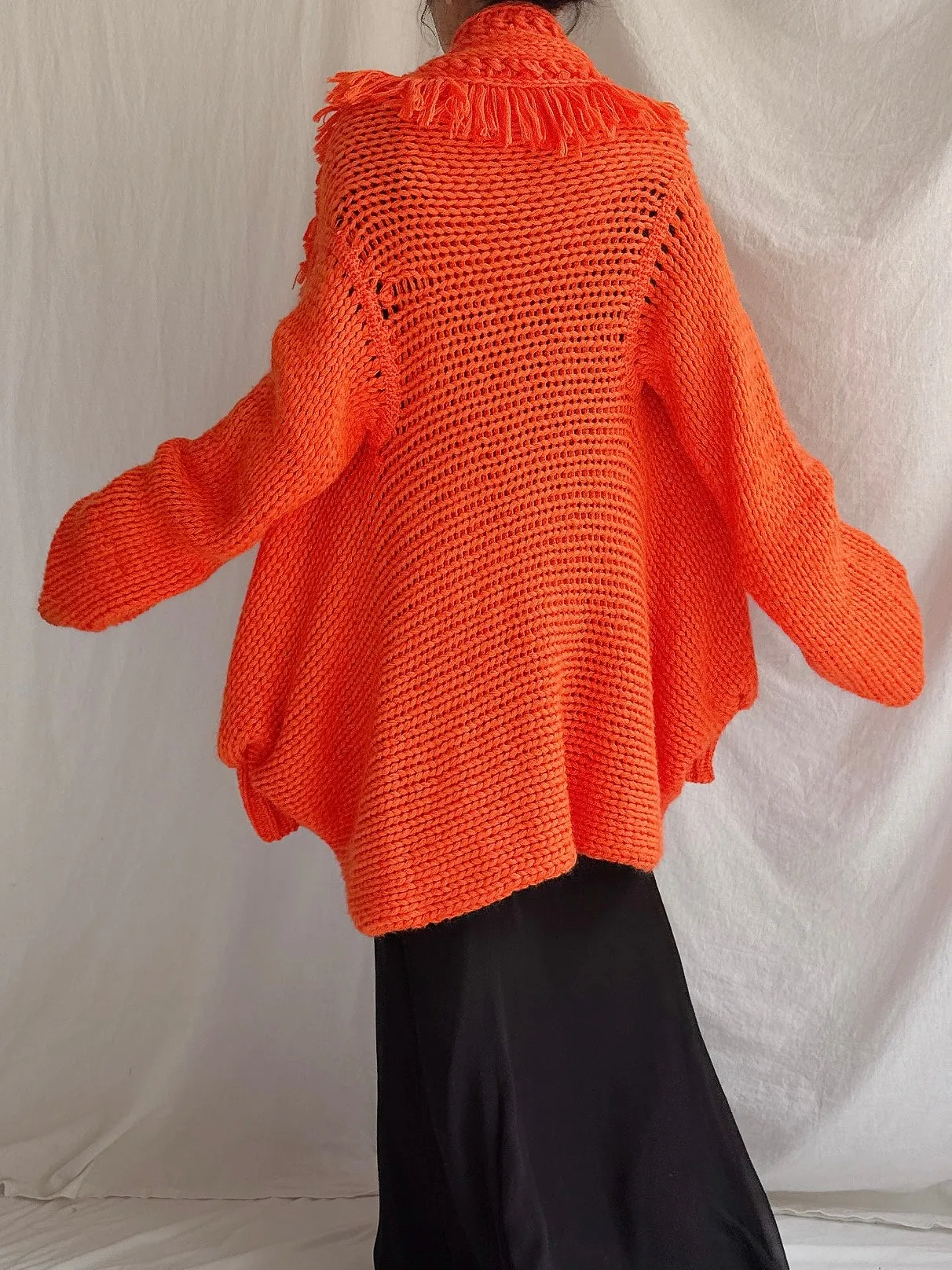 Vintage Ernestina Cerrini Italy Knit Duster - OSFM