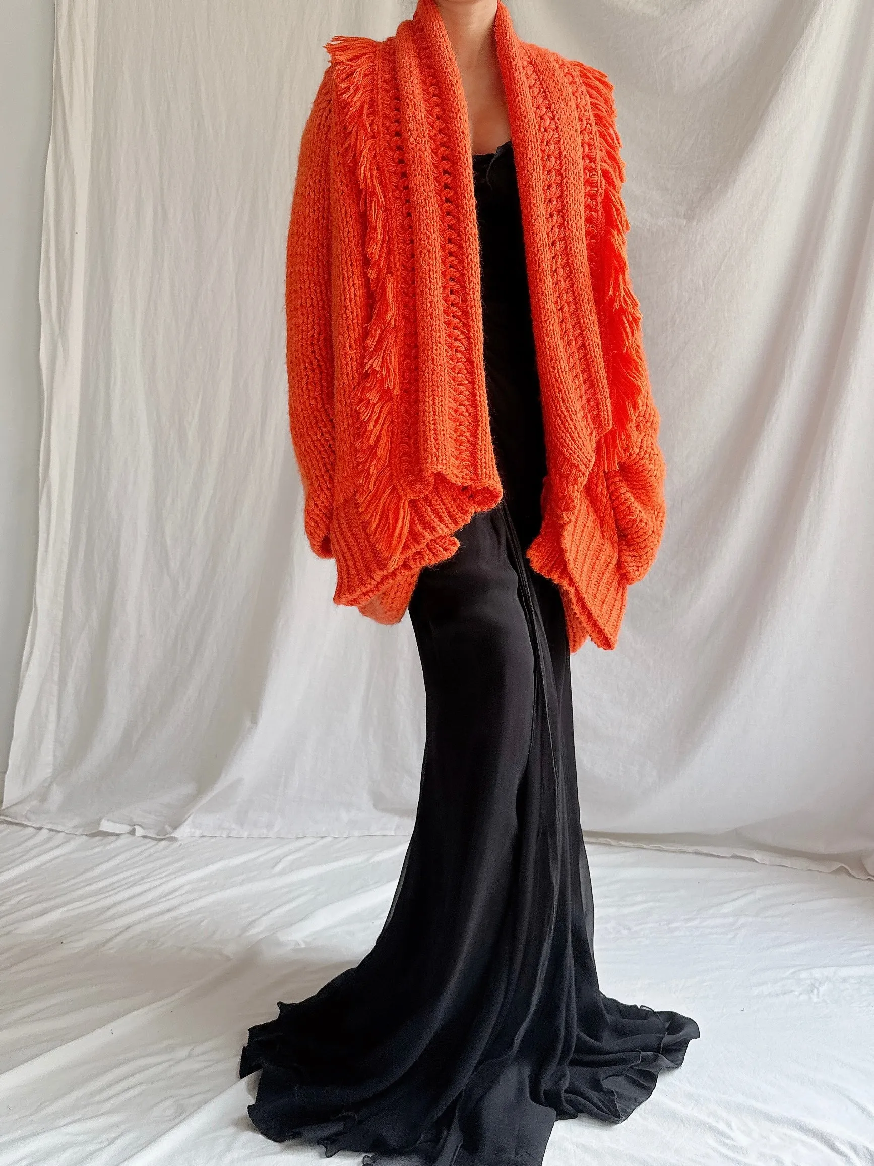 Vintage Ernestina Cerrini Italy Knit Duster - OSFM