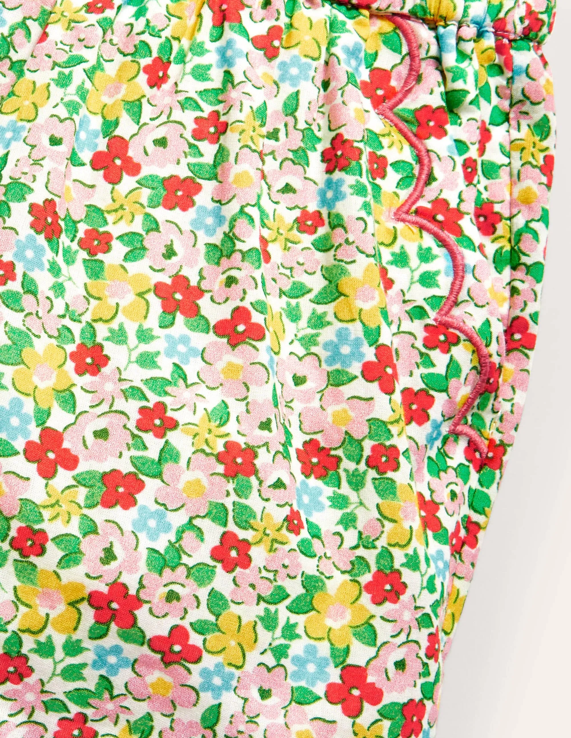 Woven Shorts-Multi Spring Floral