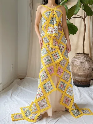 Yoyo Halter Hi-Low Gown - M