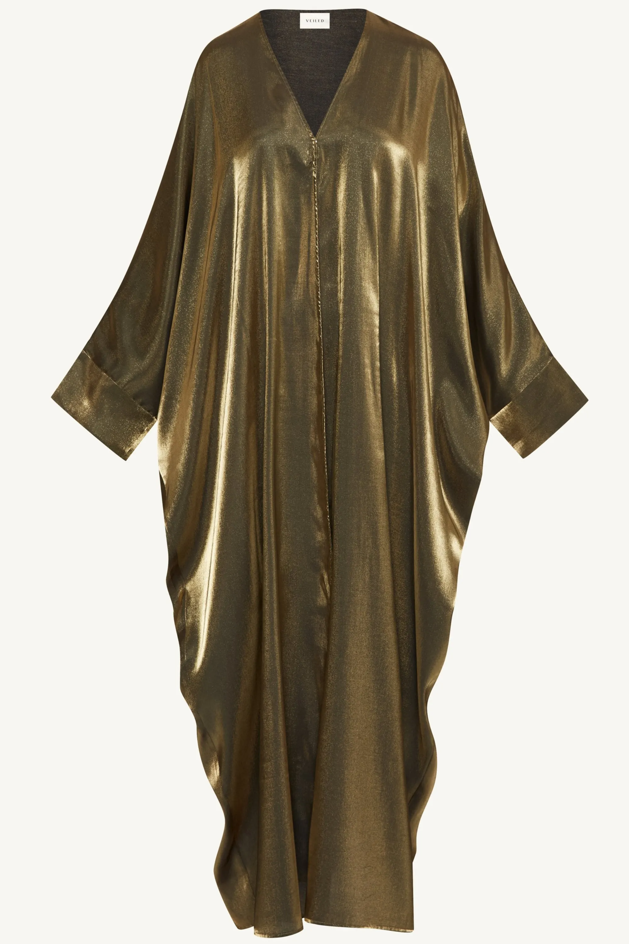Zara Satin Open Abaya - Zaytoon