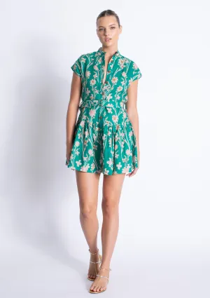 Zelie Embroidered Mini Dress