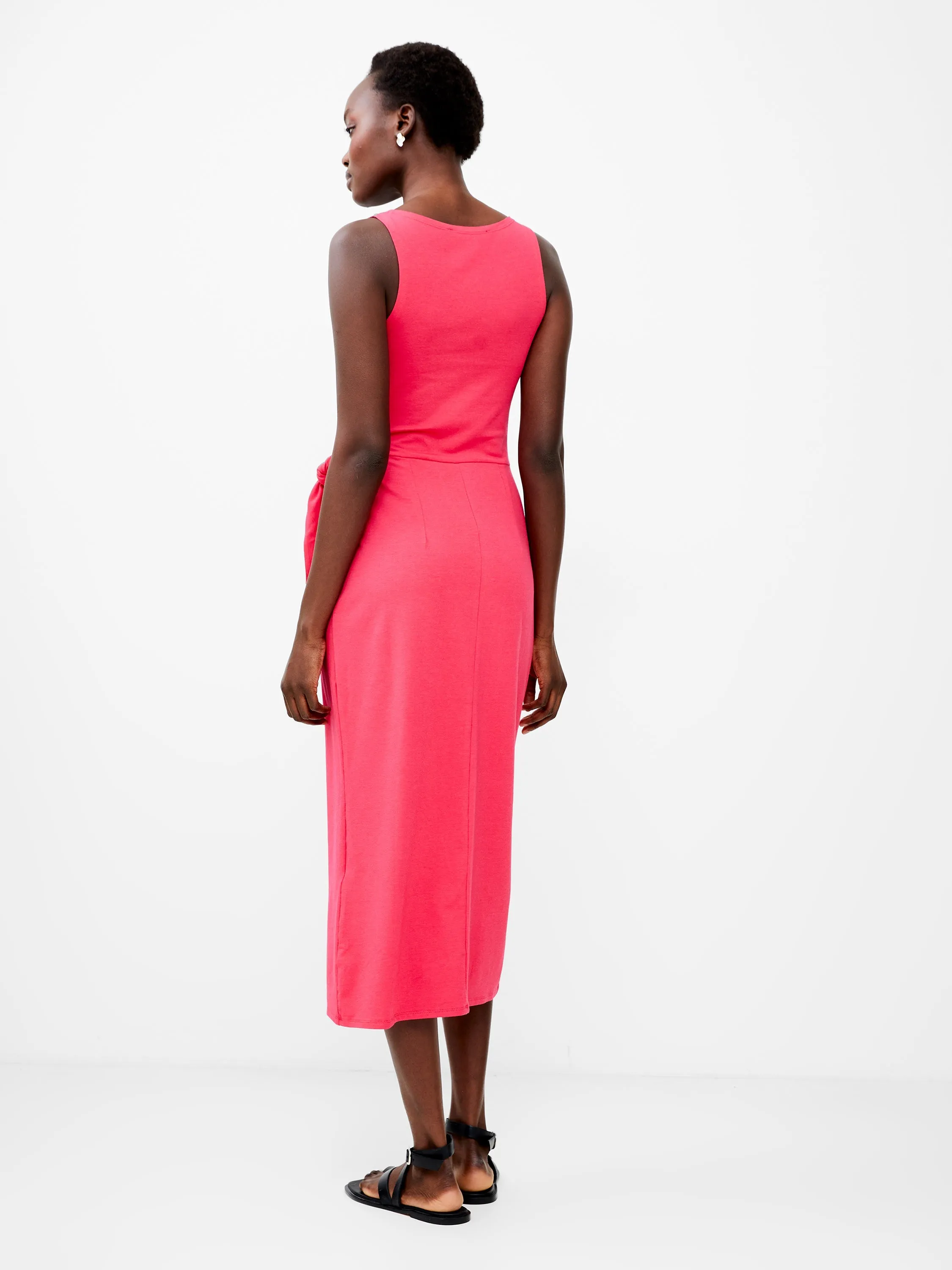 Zena Jersey Wrap Midi Dress