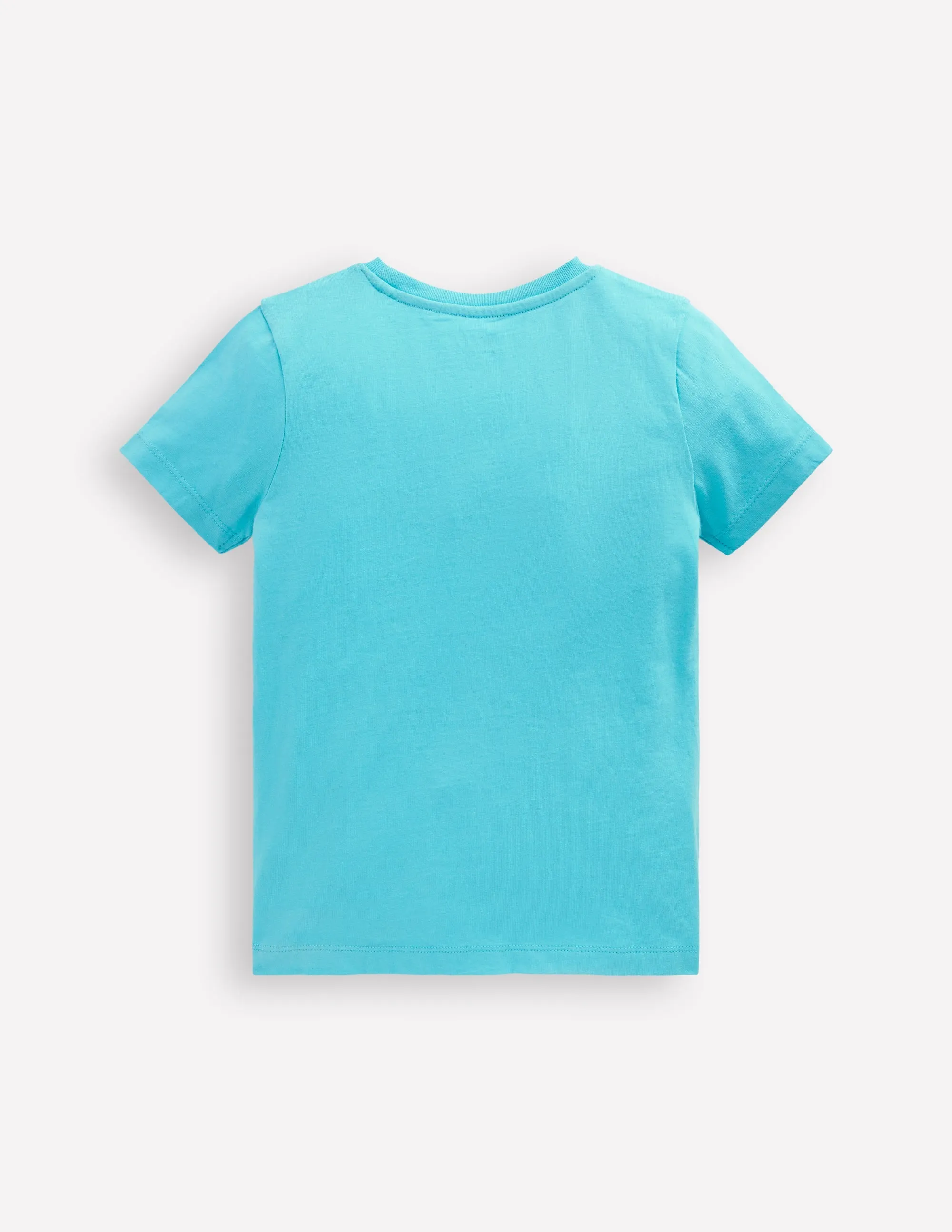 Zip Applique T-shirt-Barbados Beach Toucan